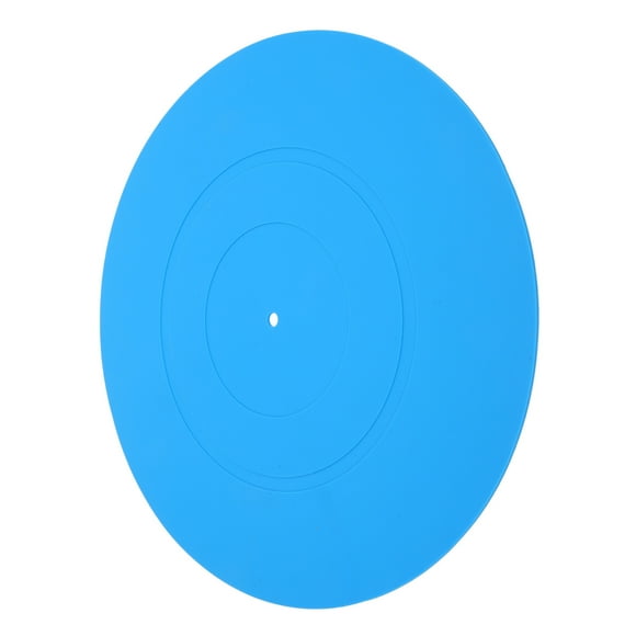 Absorb Vibration, Improve Sound Quality with Turntable Platter Mat, Upgrade LP Record Players, Reduce Noise, Tighter Bass, 12in Rubber Pad for Rega, Fluance, Music Hall