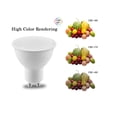 thumbnail image 3 of Foco LED GU10 para decoración del hogar, luz cálida y fría de día, CA 220V, 3W, 5W, 6W, 7W, 8W, 120 °, ce, EMC, LVD, ROHS, 1-10 piezas, 3 of 4