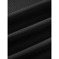 thumbnail image 6 of MIER Mens Short Sleeve Workout Shirt, Quick Dry Moisture Wicking Gym T-Shirt, Crew Neck, Black, Size L, 3-Pack, 6 of 7