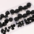 thumbnail image 3 of 50Pcs M5 M6 M8 M10 Black Rubber Dome Head Nut Protection Caps Cover, 3 of 8