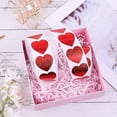 thumbnail image 3 of 500 pegatinas de corazón, etiquetas adhesivas de amor para álbum de recortes de corazón de 1,5 pulgadas para el día de San Valentín, boda, fiesta, 3 of 5