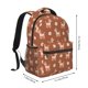 thumbnail image 2 of Easygdp Cute Poodle Dog Mochila Ergonómica Versátil para Laptop - Múltiples Bolsillos, Correas Ajustables, Unisex para Escuela, Viajes y Actividades al Aire Libre-One Size, 2 of 5