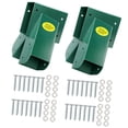 thumbnail image 2 of Soportes para columpios,Soportes para columpios de alta resistencia para postes de 4x4,Soportes de base de columpio con marco en forma de A,soportes de extremo de metal,Soportes para columpios, 2 of 9