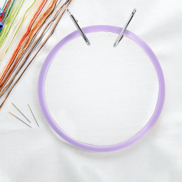Cerceau à broder de 7,6 cm, anneau de broderie pour matelassage à la main, cercle de broderie pour point de croix, bricolage, couture