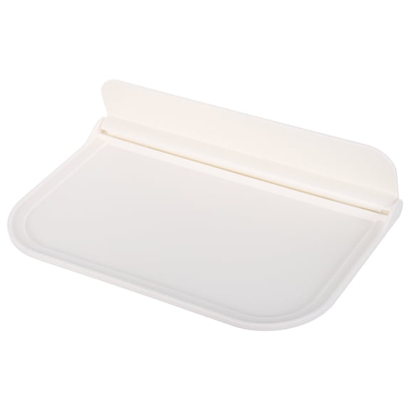 Phenofice White Large Foldable Nail-Free Wall Hanging Shelf for Bathroom Kitchen