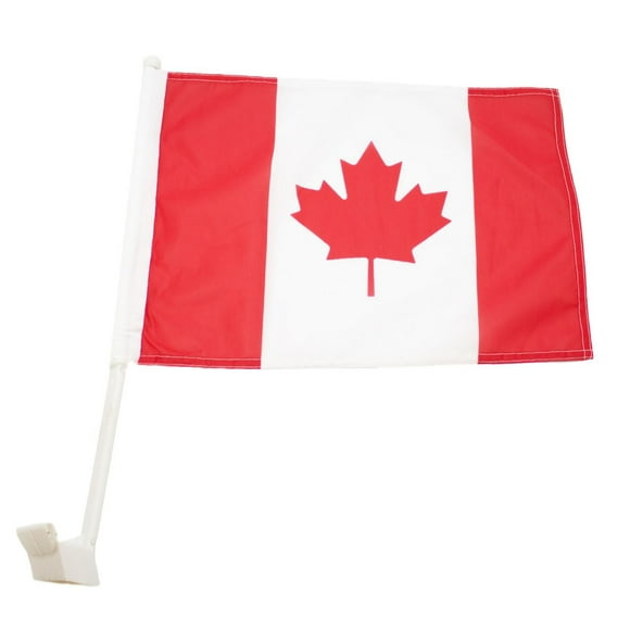 Islandwide 10" x 15" Car Window Canada Flag, Ideal for daily outdoor flying