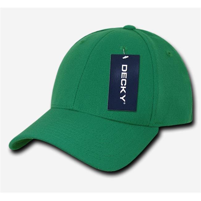 Decky 870PLKEL07 Large , Extra Large Fit All Flex Baseball Caps Kelly
