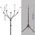 thumbnail image 4 of Luz LED XPAISYQC de cuatro brazos, 30 W, 2800 K, 6500 K, CIR80+, con soporte, 4 of 6