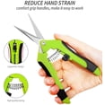 thumbnail image 3 of Garden Shears, Pruning Shears for Deadheading, Trimming, Professional Hand Garden Scissors, Straight Stainless Steel Blades, Gardening Shears for Shaping on Tree, 3 of 5