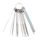 thumbnail image 4 of Juego de 14 limas para cejuela de puente de guitarra, herramienta de reparación de luthier, herramientas profesionales de metal para instrumentos, 4 of 8