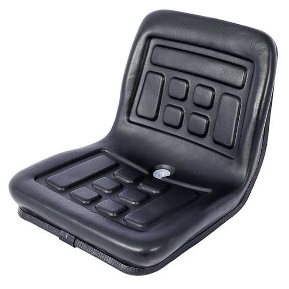 Universal Tractor Seat with a Drain Hole Replacement Seat Thickly-Padded Seat Durable and Water-Resistant Horizontally Adjustable Black