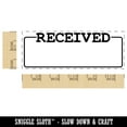 thumbnail image 2 of Emailed Blank Box for Date Signature Self-Inking Rubber Stamp Ink Stamper for Business Office - Yellow Ink - Large 2-2/4 Inch, 2 of 7