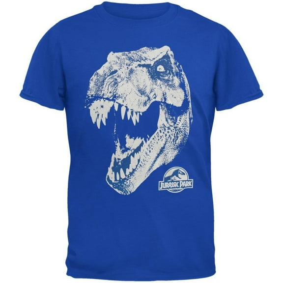 Jurassic Park - T-Rex Head Youth T-Shirt - Youth Small