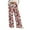 Purple Pink, variant on Women's Fashion Casual Loose Christmas Printed Wide-Leg Sweatpants, Comfortable Home and Outdoor Wear, Elastic Waist with Drawstring for Easy Fit, Warm Winter Pants, Beige, 2XL