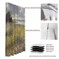 thumbnail image 6 of Spring Floral Blackout Curtains for Bedroom/Living Room, Pinch Pleated Black Out Curtains, Modern Oil Painting Botanical Pastoral Room Darkening Window Drapes with Hooks 2 Panels, 59"x70", 6 of 8