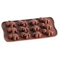 thumbnail image 1 of Cartoon Pattern Silicone Ice Mold Candy Chocolate Cake Baking Mold, 1 of 9