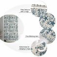 thumbnail image 5 of Coastal Ocean Shower Curtains for Bathroom Waterproof Fabric Bath Curtains Decor Bath Tub Curtain Vintage Seahorse Starfish Coral Decorative Shower Curtain Sets with 12 Hooks, 72x72 Inch, 5 of 6