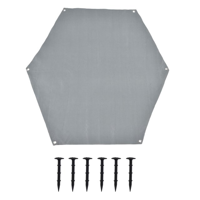 Estera para fogones de fibra de vidrio duradera de 36x36 pulgadas, prevención de incendios, resistente a altas temperaturas, amplia aplicación