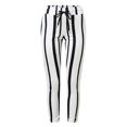 thumbnail image 5 of pxiakgy jeans for men sports casual pants long waist trousers pocket bodybuilding striped men flexible men's pants men casual pants white + m, 5 of 9