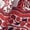 Red, variant on Women'S Summer Short Sleeves Boho Floral Print Tiered Casual Flowy Long Maxi Dress Red S