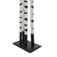 thumbnail image 6 of 12" x 71" Multi Colored Wood Handmade Giraffe Sculpture, by DecMode, 6 of 10