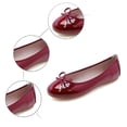 thumbnail image 3 of oqasdz Women Casual Shoes Ballerina Slip On Trainers Comfort Breathable Non Slip Ballet Shoes with Bow Design Fashion Lightweight Summer Outdoor, 3 of 6
