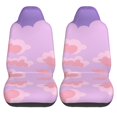 thumbnail image 2 of ZICANCN Car Seat Covers Front Seats Only,Sunset Cloud Art Automotive Seat Covers Protectors for Cars Trucks Suv 2 Pack, 2 of 8