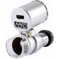 thumbnail image 2 of 60x Mini Magnifying Glass, Pocket Magnifier Microscope LED UV Light for Jewelers KLB, 2 of 5