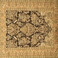 thumbnail image 1 of Ahgly Company Indoor Square Persian Brown Traditional Area Rugs, 4' Square, 1 of 4