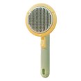 thumbnail image 1 of Peine para depilación de perros y gatos, cepillos de agujas para el pelo, herramientas de aseo para mascotas (verde) Likrtyny Para estrenar, 1 of 7