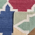 thumbnail image 6 of Safavieh Dhurries Wystan Geometric Runner Rug, Blue/Multi, 2'6" x 8', 6 of 10