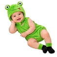 thumbnail image 3 of REDARER Baby 3PCS Set Sleeveless Romper Hat and Socks Cute Character Outfit for Christmas Autumn Winter Photography,9-12 Months, 3 of 8