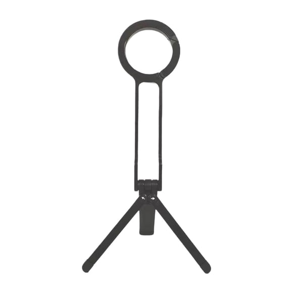 BELOVING Desktop Phone Holder Desktop Tripod Lightweight Carabiner Design Phone Stand for Black