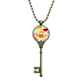 thumbnail image 1 of Germany Landmark Flag Culture Key Necklace Pendant Tray Embellished Chain, 1 of 3