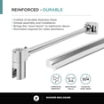 thumbnail image 6 of Shower Set for 28" x 28" Space - Double Threshold Acrylic Shower Base | Shower Enclosure - Polished Chrome Hardware, 6 of 11