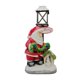 thumbnail image 2 of Estatuas de jardín alimentadas por batería Santa l aire libre/interior invierno decorativo par Cola Estatua del césped, 2 of 8
