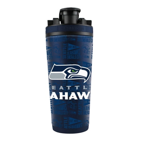 Seattle Seahawks Ice Shaker 26oz Stainless Steel Seattle Seahawks Ice Shaker 26oz Stainless Steel