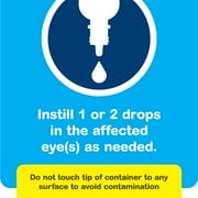 Advanced Eye Relief Lubricant Eye Drops for Relief from Dry Eyes, .5 fl oz