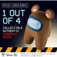 thumbnail image 6 of Among Us Plush Buddy Brown Bear Crewmate 12" Doll Soft Pllow Gaming PMI International, 6 of 7