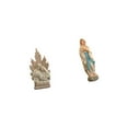 thumbnail image 6 of Dualoai Holy Family Virgin Mary Statue Blessed Jesus Luther Sculpture Classic Christian Catholic Figurine for Office Desk Table Car Home Decoration, 6 of 8