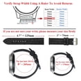thumbnail image 4 of 22mm Blue Ostrich Watch Band Men Quick Release Replacement Leather Strap Extra Soft Handmade Wristband Stainless Steel Gold Buckle Father's Day Gift for Dad Son Husband, 4 of 7
