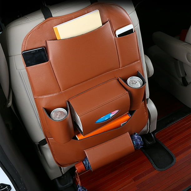 Organizador para el respaldo del asiento del automóvil, bolsa de almacenamiento para el automóvil, bolsa de almacenamiento para el asiento trasero, organizador para el asiento trasero del automóvil, a