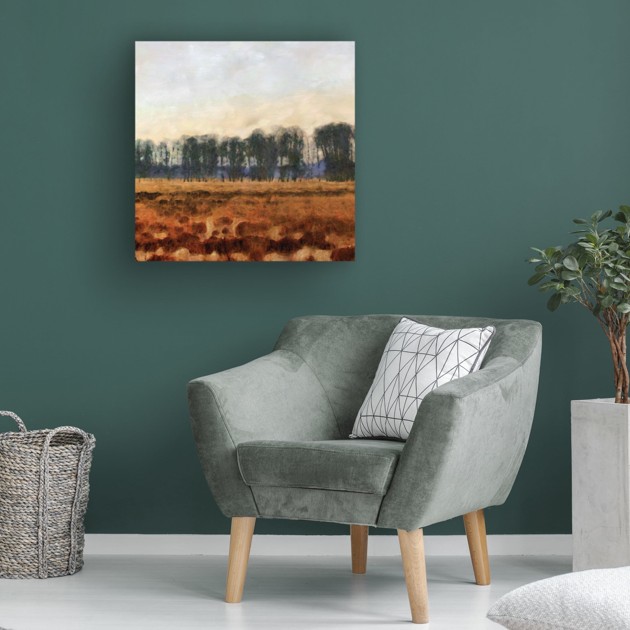 Trademark Fine Art Alonzo Saunders Tranquil Gathering II Canvas Wall Art