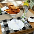 Corelle Buffalo Check Reversible Plastic Placemat Multicolor, 17" x