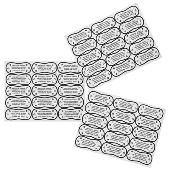 Adhesive Transparent Stickers for Swimwear Decoration Waterproof Bikini Style 50 Pieces