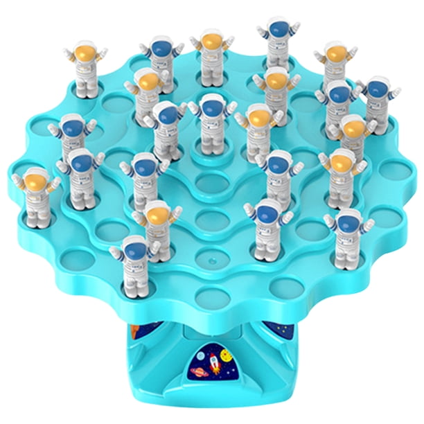 Juego Equilibrio FLhrweasw Astronauta Tablero Apilable 64 Piezas