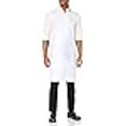 thumbnail image 3 of Uncommon Threads 3004-2500 Tablier à Bavette 3 Poches en Blanc, 3 of 4