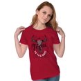 thumbnail image 4 of TX Texas to the Bone Cool Cow Skull Womens Fitted Plus Size Graphic Tee Brisco Brands 2X, 4 of 4