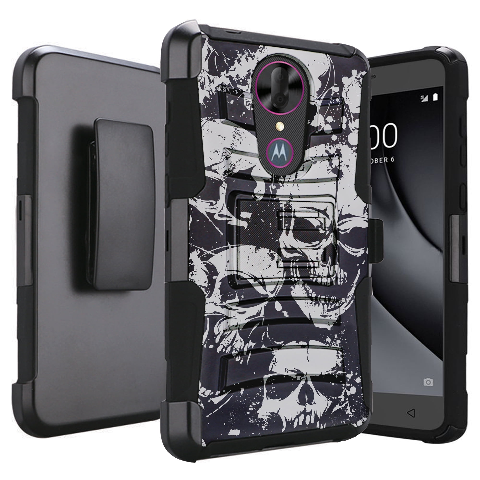 DALUX Hybrid Kickstand Holster Phone Case Compatible with