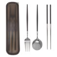 thumbnail image 1 of 1 Set of Outdoor Travel Cutlery Boxed Cutlery Multi-functional Tableware Portable Cutlery, 1 of 7
